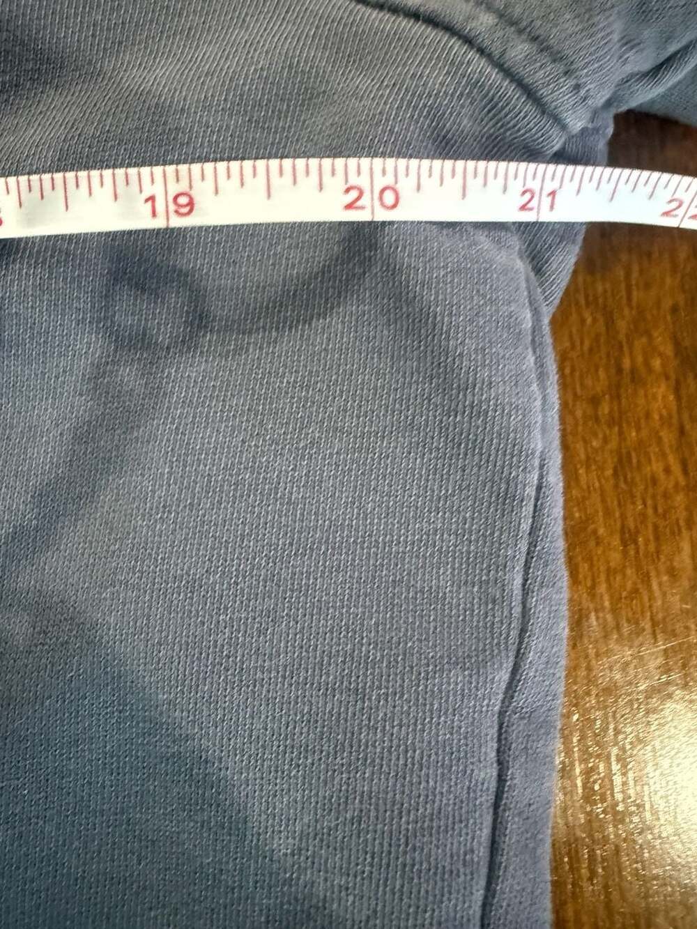 COS Blue Gray Crewneck Sweatshirt Women’s Small 100% Cotton Minimalist Casual - Picture 6 of 7